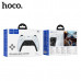 Геймпад беспроводной HOCO GA1 Phoenix PS4 Black/White. Емкость аккумулятора: 800 мАч; Время использования: 8 часов. Поддержка функций 3D-датчика ускорения и гироскопа, функция вибрации двойного двигателя. Поддержка стереоразъема 3,5 мм для подключения нау