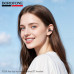 Гарнитура Bluetooth BOROFONE FQ14 Black с открытой конструкцией (клипса). Емкость аккумулятора кейса 300 мАч, наушников 40 мАч. Время работы 7 ч. Переключение ведущего и ведомого наушника, управление треками и вызов голосового помощника.