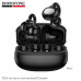 Гарнитура Bluetooth BOROFONE FQ14 Black с открытой конструкцией (клипса). Емкость аккумулятора кейса 300 мАч, наушников 40 мАч. Время работы 7 ч. Переключение ведущего и ведомого наушника, управление треками и вызов голосового помощника.