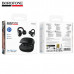 Гарнитура Bluetooth BOROFONE FQ14 Black с открытой конструкцией (клипса). Емкость аккумулятора кейса 300 мАч, наушников 40 мАч. Время работы 7 ч. Переключение ведущего и ведомого наушника, управление треками и вызов голосового помощника.
