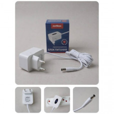 Блок питания Meltbox NH099 6V/1A (5,5x2,5), (-)в центре), кабель 2м, белый