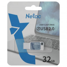 USB флеш-диск 32Gb Netac UA31 голубой