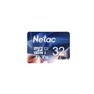 Карта памяти MicroSD Netac P500 32GB Ultra Class 10 A1 U3 V30 без адаптера
