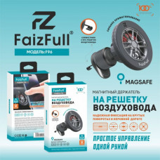 Держатель мобильного телефона магнитный на дефлектор FaizFull F96 MagSafe. Сильное примагничивание (N52).