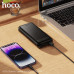 Внешний аккумулятор 20000 mAh HOCO J153A Black. Номинальная емкость: 11000mAh. Вход : USB-C/Micro. Выход: USB-A1/A2:5V/2A. LED-дисплей отражает уровень заряда батареи.