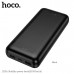 Внешний аккумулятор 20000 mAh HOCO J153A Black. Номинальная емкость: 11000mAh. Вход : USB-C/Micro. Выход: USB-A1/A2:5V/2A. LED-дисплей отражает уровень заряда батареи.