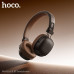 Гарнитура беспроводная полноразмерная Bluetooth HOCO W64 Brown. Емкость батареи: 300mAh. Время зарядки: 1.5 часа. Время использования: 32 часа.
