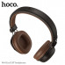 Гарнитура беспроводная полноразмерная Bluetooth HOCO W64 Brown. Емкость батареи: 300mAh. Время зарядки: 1.5 часа. Время использования: 32 часа.