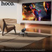 Проектор HOCO DT7 (1080P Android version). Разрешение: 1920х1080P. WiFI 2.4+5G. Bluetooth 5.0. LCD экран: 2.69 дюйма. Яркость: 190ANSI. Размер проекции 40-180 дюймов. Проекция на расстояние: 0.83-5м. Вход: USB/HDMI. Работает от сети. Длина провода 1,5м. С
