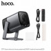 Проектор HOCO DT7 (1080P Android version). Разрешение: 1920х1080P. WiFI 2.4+5G. Bluetooth 5.0. LCD экран: 2.69 дюйма. Яркость: 190ANSI. Размер проекции 40-180 дюймов. Проекция на расстояние: 0.83-5м. Вход: USB/HDMI. Работает от сети. Длина провода 1,5м. С