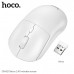 Мышь беспроводная HOCO GM42 White. 100Mbps. 2.4G Bluetooth. DPI: 800-1200-1600. 4 кн.