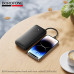 Внешний аккумулятор 10000 mAh Borofone BJ84 Black с 4мя кабелями. Два входа: USB-C/USB-A кабель: 5V/2A. 4 выхода: USB-A: 5V/2A+ кабелиMicro USB/USB-C/IP: 5V/2A. LED-индикатор зарядки.