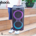 Активная напольная колонка HOCO DS41( RGB, USB/TF, AUX, микрофон, пульт) Black. Номинальная мощность 40 Вт.Размер 600х290х290 мм Емкость аккумулятора 4 400 мАч. Время работы от аккумулятора 3 ч. Питание от сети и аккумулятора. Дополнительные возможности: 