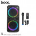 Активная напольная колонка HOCO DS42 Black-Orange ( RGB, USB/TF, AUX, микрофон, пульт). Номинальная мощность 30 Вт. 2 динамика. Емкость аккумулятора 3 600 мАч. Время работы от аккумулятора 3 ч. Питание от сети и аккумулятора. Дополнительные возможности: р