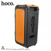Активная напольная колонка HOCO DS42 Black-Orange ( RGB, USB/TF, AUX, микрофон, пульт). Номинальная мощность 30 Вт. 2 динамика. Емкость аккумулятора 3 600 мАч. Время работы от аккумулятора 3 ч. Питание от сети и аккумулятора. Дополнительные возможности: р