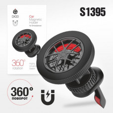 Держатель мобильного телефона магнитный Deespi DX20 на воздуховод. Вращение 360градусов.