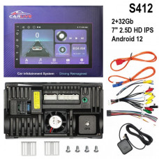 Автомагнитола двухдиновая CarLive CRL-116. 8163. Процессор 1.3 ГГц 64 бит Cortex A5 ARM. Оперативная память 2G. Встроенная память 32Gb. Диагональ экрана 7 2.5D HD IPS сенсорный. Разрешение экрана 1024х600. Мощность динамиков 4 канала по 50 Вт. Android 12.