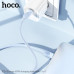 Кабель USB-C/USB-C HOCO X114 1м, 3A, PD60W, ПВХ, Light Blue