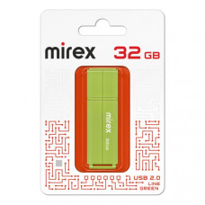 USB флеш-диск 32Gb MIREX Line Green (ecopack)