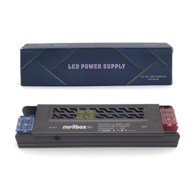 Блок Питания Meltbox RS111 IP20 Slim-ультратонкий 24V/2.5A 60W=55W, вход AC100-265V 50/60Hz