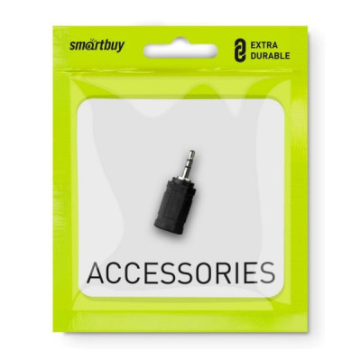 Адаптер переходник 3.5мм (мама) - 2.5 мм (папа) Smartbuy (A215)