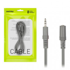 Кабель-удлинитель Smartbuy 3.5 Jack (M) - 3.5 Jack (F), стерео, аудио, 3,0 м, в пакете (KA323)/50