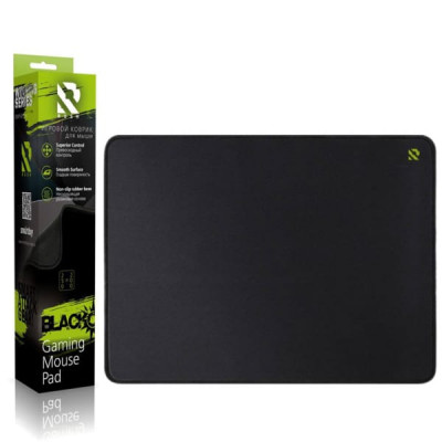 Коврик для мыши игровой Smartbuy RUSH Blackout, черный, XS-size 250х200х2мм.