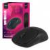Мышь беспроводная Perfeo оптич. WINGS, 4 кн, 800-1200 DPI, USB, чёрная