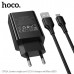 СЗУ-USB Micro HOCO CS92A 1м, QC3.0 18W, Black