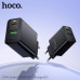 СЗУ-USB-USB-C HOCO CS94A PD20W+QC3.0 USB-A 18W, Black