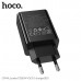 СЗУ-USB-USB-C HOCO CS94A PD20W+QC3.0 USB-A 18W, Black