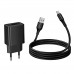 СЗУ-USB Type-C HOCO CS91A 1м, 2.1A, 10.5W, Black (18/180)