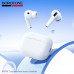 Гарнитура вакуумная BT Borofone BW98 White. Емкость аккумулятора: кейс 300mAh, наушники 30mAh. Время работы: 4 часа. Материал: ABS-пластик. Размер: 62х47х22мм; вес: 58г. Поддержка переключения между ведущим и ведомым, вызов Siri и т.д.