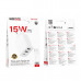 СЗУ-2USB-USB-C Lightning BOROFONE BA105A 1м, White. USB-C15W 5V/3A, USB-A1/A2 12W 5V/2.4A.