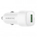 АЗУ USB BOROFONE BZ34 18W QC3.0, White