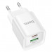 СЗУ-USB-USB-C HOCO C147A PD20W+QC3.0 18W, White