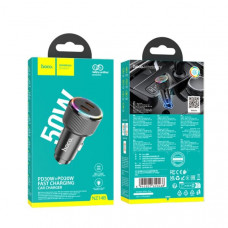АЗУ 2USB-C HOCO NZ14B PD30W+20W QC3.0, Black