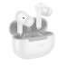 Гарнитура вакуумная Bluetooth HOCO EQ24 White star. Ёмкость аккумулятора: зарядное устройство 320 мАч; наушники 40 мАч. Время работы: 7 часов. Материал: АБС-пластик; Размеры: 61х48х27 мм; Общий вес: 46,5 г. Поддержка режима ведущий-ведомый и вызова Siri.