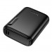 Внешний аккумулятор 5000 mAh HOCO J158 Black 18.5Wh. Номинальная емкость: 3000mAh. Вход: USB-C/Micro USB: 5V/2A. Выход: USB-A: 5V/2A. Индикатор заряда батареи.Материал: ABS+Огнестойкий корпус ПК + литиевая батарея 18650. Размер: 76х56х23мм; Вес: 130г.