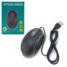 Мышь проводная MS116 Black. DPI 1200. Кабель 1м.