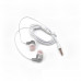 Гарнитура вакуумная Super Bass G-30 White. Кабель 1,2м.