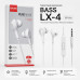 Гарнитура вакуумная BASS LX-4 White