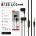 Гарнитура вакуумная BASS LX-3 Black
