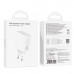 СЗУ-USB-C HOCO C162A PD40W White (maximum 60W)