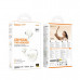 Гарнитура вкладыши Bluetooth Hoco EW202 Milky White. Емкость аккумулятора: кейс 350mAh, наушник 35mAh. Время работы: 6 часов. Материал: ABS. Размер: 54.5х51х26мм. Поддерживает переключение между ведущими и ведомыми устройствами, включение и выключение пес
