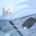 СЗУ-USB-USB-C HOCO C109A PD20W+QC3.0 18W, White