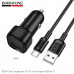 АЗУ-USB Type-C BOROFONE BZ34 1м, QC3.0 18W, Black