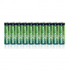 Батарейка Ergolux R06 Zinc-carbon SP-10 (10/60)