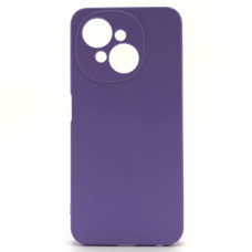Чехол силиконовый Silicone Cover Tecno Spark Go 1, цвет Viola (Soft-touch)
