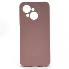Чехол силиконовый Silicone Cover Tecno Spark Go 1, цвет Pink Sand (Soft-touch)